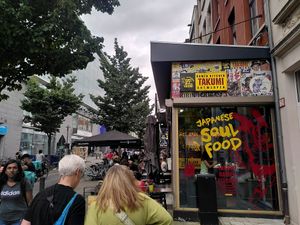 Outdoor, small terrace at Takumi Ramen Kitchen  in Antwerpen