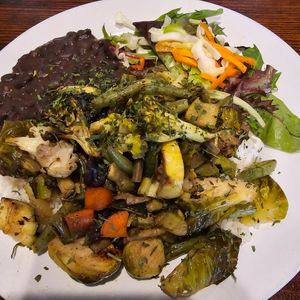 Vegana entrée at Lili's Brazilian Bistro in Chico