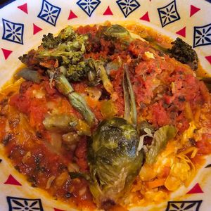 Vegan Lasagne at Lili's Brazilian Bistro in Chico