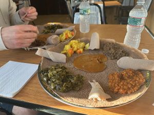  at Lucy Ethiopian Cafe in Boston