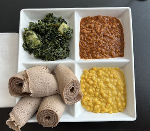   at Lucy Ethiopian Cafe in Boston