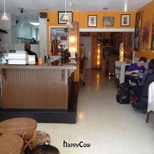 another inside at Lucy Ethiopian Cafe in Boston