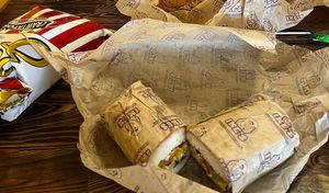 sometimes i’m à vegetarian   at Ike's in Peoria