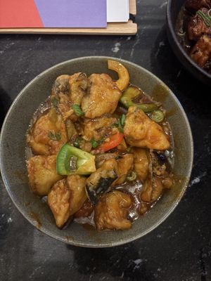 szechuan eggplant  at KOKUMY in Frankfurt