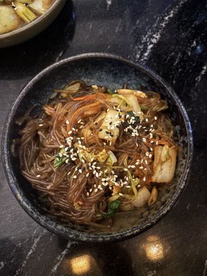 japchae noodles  at KOKUMY in Frankfurt