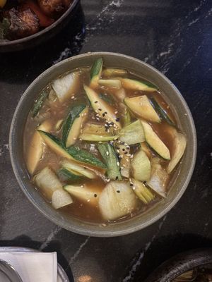 mixed greens  at KOKUMY in Frankfurt