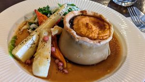 Vegan Shepherds Pie at Aspinall Arms in Clitheroe