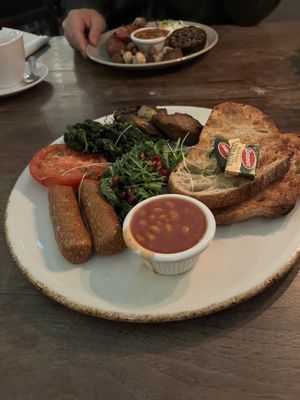 Obvs had to discard the butter...  at Harlem Cafe in Belfast