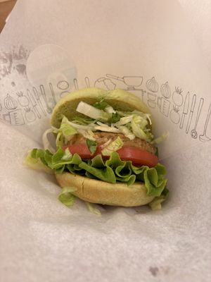   at Mos Burger in Kyoto