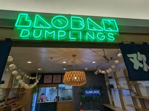 Sign at Laoban Dumplings - Union Market in Washington