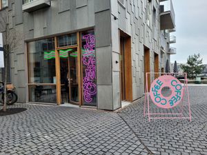 Shop front at Talormade bispevika in Oslo