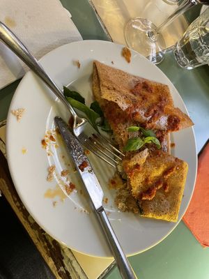 vegan galette  at La Cereria in Barcelona