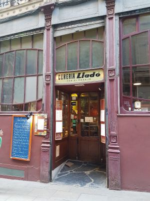 front at La Cereria in Barcelona