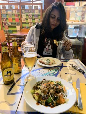  Veggie us 🥰 at La Cereria in Barcelona