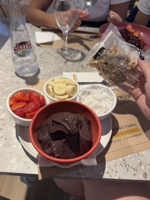 Acai  at Empório Frutaria  in Sao Paulo