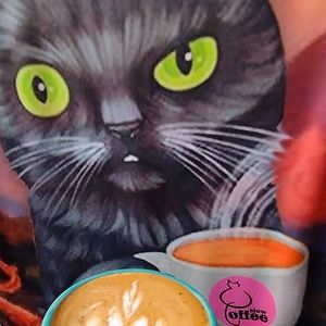 oat cappuccino   at Slow Coffee in Tenerife