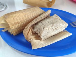 Tamales each 20 pesos at Pili's in San Cristobal De Las Casas