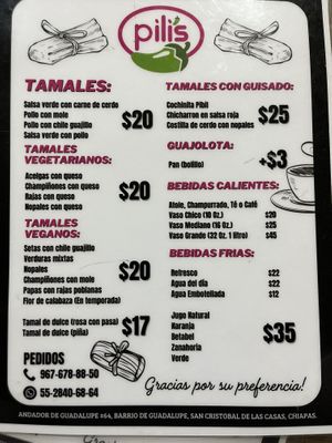   at Pili's in San Cristobal De Las Casas