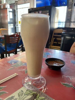 Horchata  at Tarascos in Denver