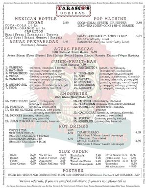   at Tarascos in Denver