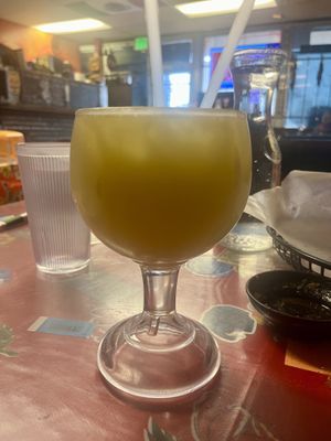 Mango water  at Tarascos in Denver