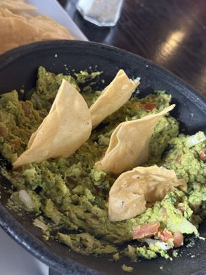 The portion size was so small.   at Tarascos in Denver