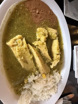 So much sauce. Soooooooooo much.   at Tarascos in Denver