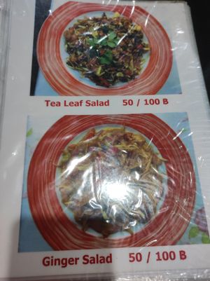 Some other salads available at Momos Samsen in Bangkok