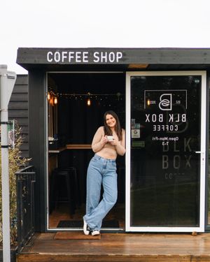  at Blk Box Coffee in Christchurch