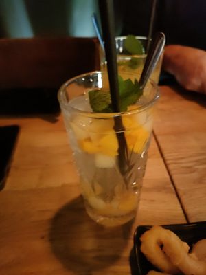 Aloe Vera drink at Bento in Leeds