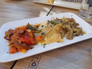 Escalivada at Caprixo Gastrobar in Valencia