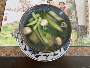 Wan-Tan soup  at Asia Nativ in Hannover