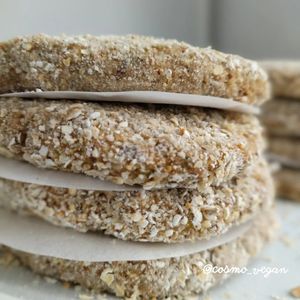 Milanesas de soja texturizada at Cosmo Vegan in Torremolinos