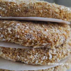 Milanesa de soja texturizada at Cosmo Vegan in Torremolinos