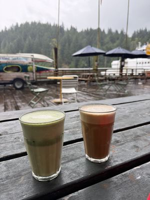   at Tell Your Friends Café in Bowen Island