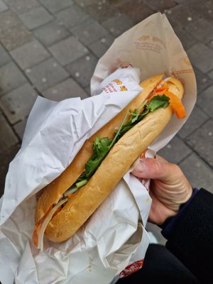 Vegan Bahn Mi at Cô Cô Bánh Mì Deli in Berlin