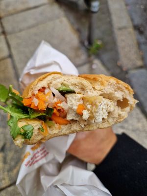 Vegan Bahn Mi at Cô Cô Bánh Mì Deli in Berlin