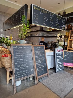 Inside at Cô Cô Bánh Mì Deli in Berlin
