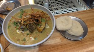 Curry verde at Sampa in Buenos Aires