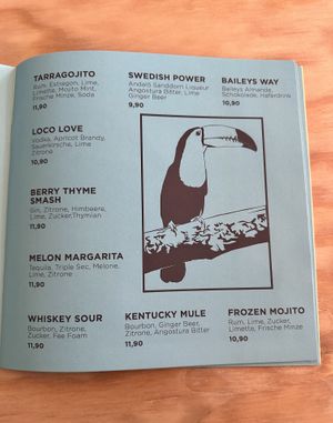 Cocktails   at Urban Gorillas - Vegan Revolution in Dusseldorf