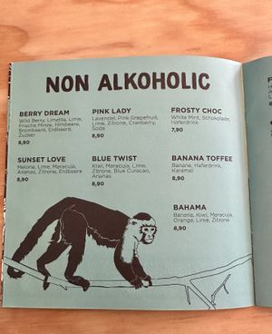 Cocktails ohne Alkohol   at Urban Gorillas - Vegan Revolution in Dusseldorf