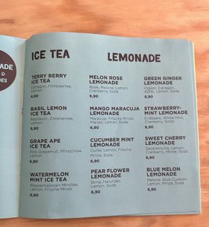 Softdrinks  at Urban Gorillas - Vegan Revolution in Dusseldorf