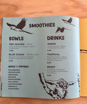 Smoothies  at Urban Gorillas - Vegan Revolution in Dusseldorf