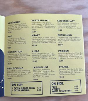 Burger  at Urban Gorillas - Vegan Revolution in Dusseldorf