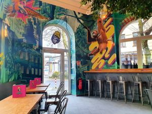 Inside at Urban Gorillas - Vegan Revolution in Dusseldorf