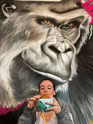 Urban Gorilla at Urban Gorillas - Vegan Revolution in Dusseldorf