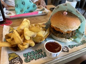 Burger  at Urban Gorillas - Vegan Revolution in Dusseldorf
