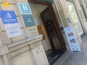 Inside of Sonder Hotel, 1st floor + terraces at Age of Aquarius in Barcelona