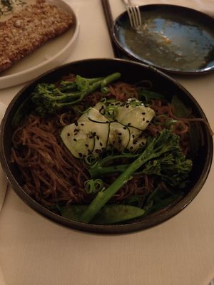 Fideos de arroz at Age of Aquarius in Barcelona