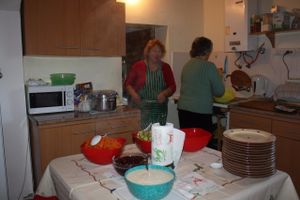 christmas dinner lunch for 20 ! at Karen's Kitchen Troviscais Odemira in Troviscais